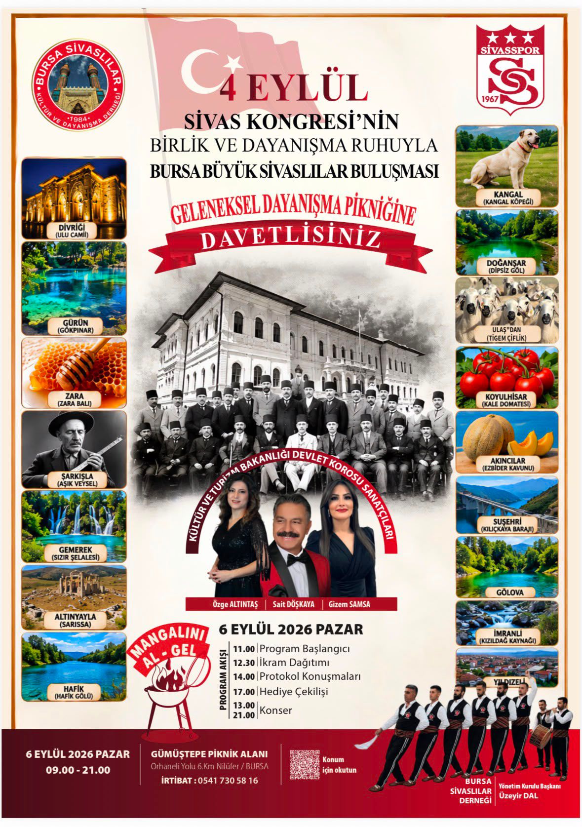 Bursa’da Büyük Sivaslılar Buluşması İçin Geri Sayım Başladı
