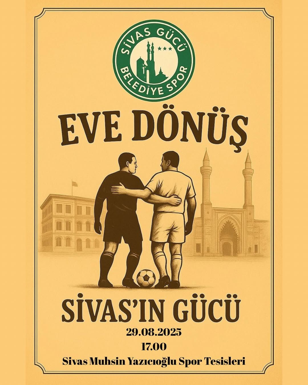 Sivas Gücü Belediyespor, "Eve Dönüş" Sloganıyla Yeni Sezona Hazırlanıyor
