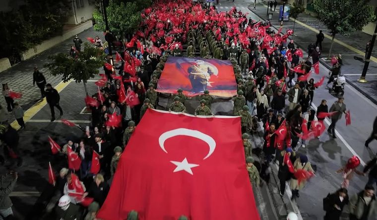 Sivas'ta 29 Ekim Cumhuriyet Bayramı Coşkusu: 102. Yıl Kutlamaları