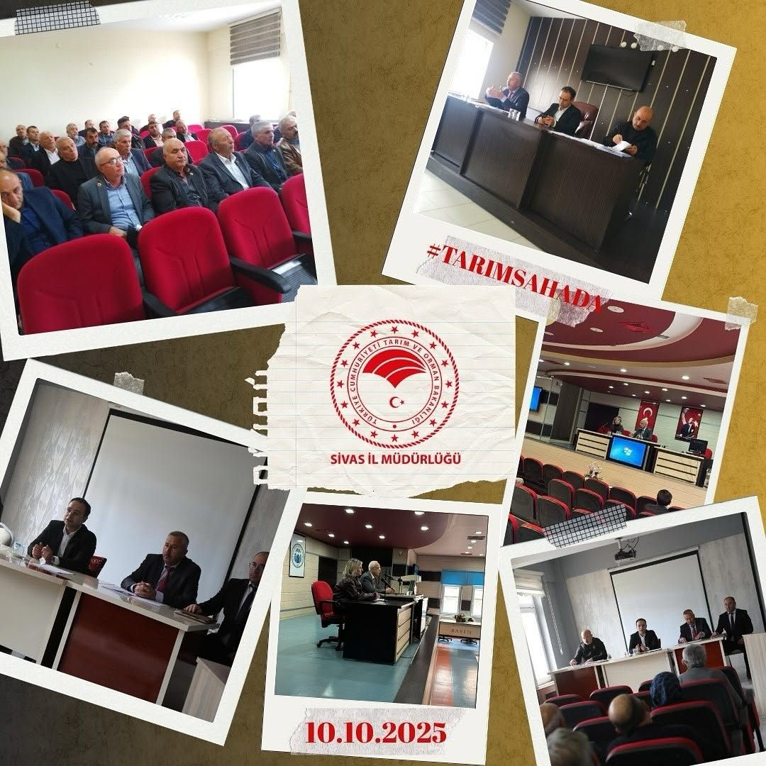 Sivas'ta Tükas Resen Kayıt Çalışmaları Kapsamında Muhtarlar Toplantısı Düzenlendi