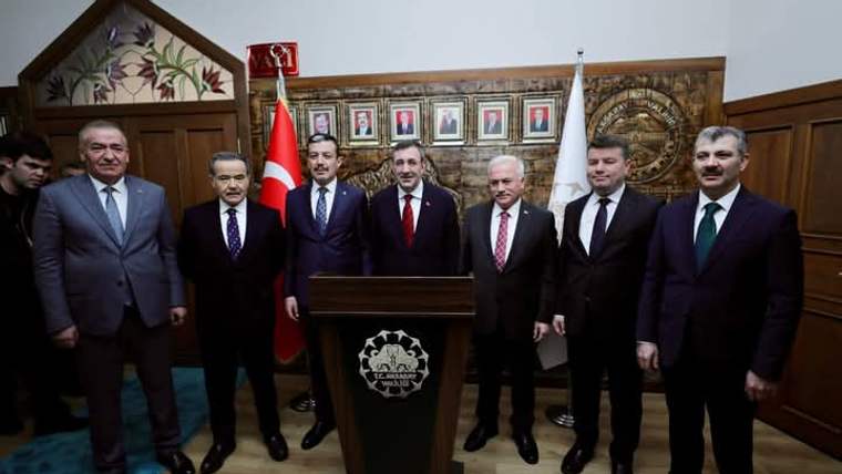Cevdet Yılmaz ve Nihat Zeybekci Aksaray'da - Birlik Haber Ajansı