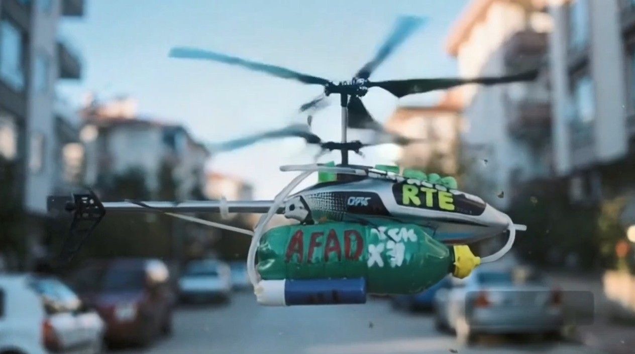 TEKNOFEST’te Tanıştılar, İnsansız Yangın Söndürme Helikopteri Geliştirdiler