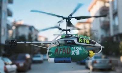 TEKNOFEST’te Tanıştılar, İnsansız Yangın Söndürme Helikopteri Geliştirdiler