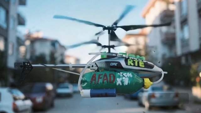 TEKNOFEST’te Tanıştılar, İnsansız Yangın Söndürme Helikopteri Geliştirdiler