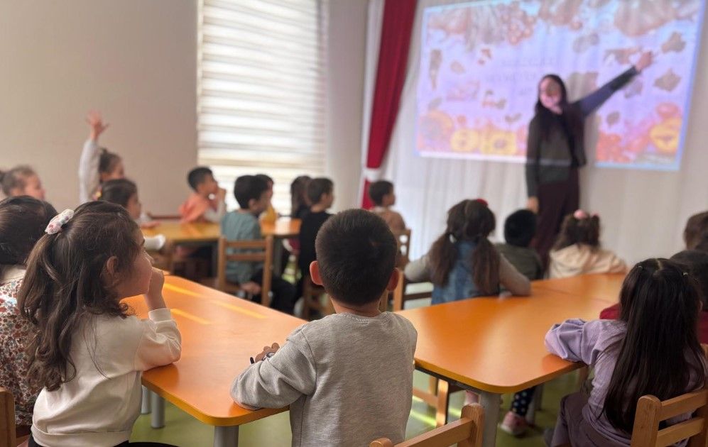 Sincan kreşlerinde miniklere beslenme eğitimi - Birlik Haber Ajansı
