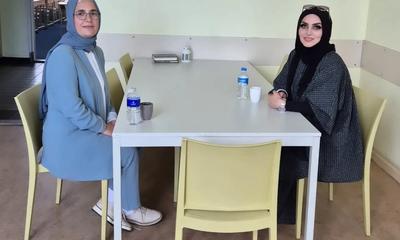 Figen Arslan, Gazeteci-Yazar İpek Yiğit'i Ağırladı