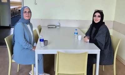 Figen Arslan, Gazeteci-Yazar İpek Yiğit'i Ağırladı