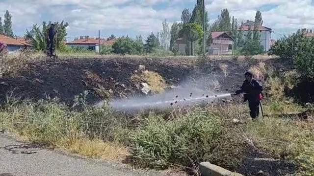 Şarkışla'da Fırtına Paniği!