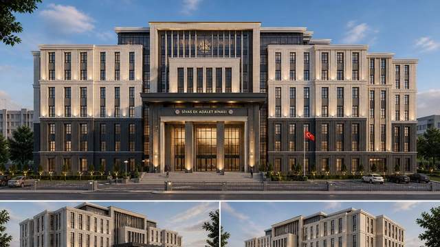 Sivas’a Yeni Adliye Binası Projesi İçin İhale Tarihi Açıklandı