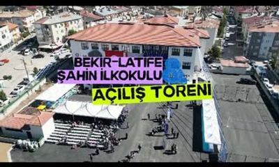 Sivas'ta Yeni Eğitim Yuvası: Bekir Latife Şahin İlkokulu Hizmete Açıldı