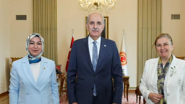AK Parti Heyeti TBMM Başkanı Numan Kurtulmuş ile Bir Araya Geldi!