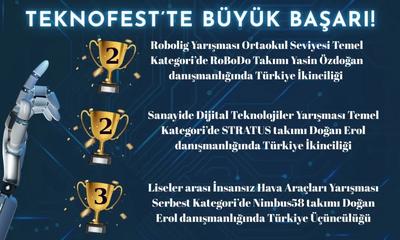 Sivas'tan TEKNOFEST'e Büyük Başarı: 3 Takım Türkiye Genelinde Derece Elde Etti
