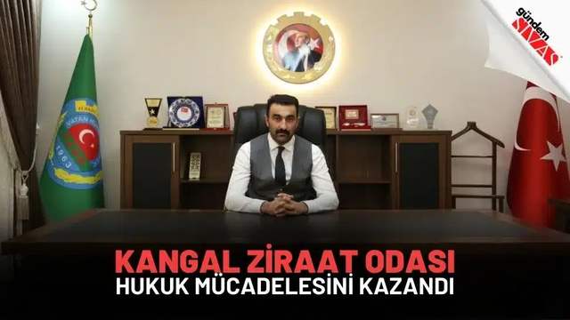 Kangal Ziraat Odası Hukuk Mücadelesini Kazandı