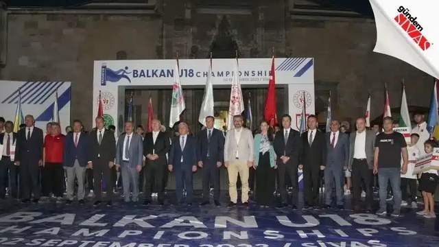 Balkan U18 Atletizm Şampiyonası’nın Açılış Seremonisi Yapıldı