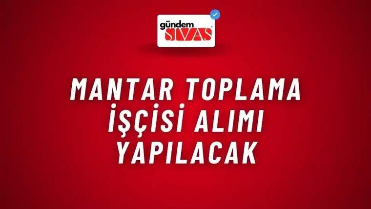 Kırmızı zemin üzerinde üst bölümde “gündem SİVAS” logosu, ortada üç satır beyaz metin bulunuyor.