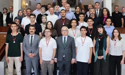 YKS Şampiyonları Sivas Valiliği'nde!