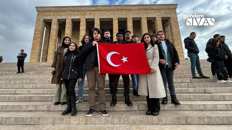 SCÜ Öğrencilerinden Ankara'da Teknik Gezi