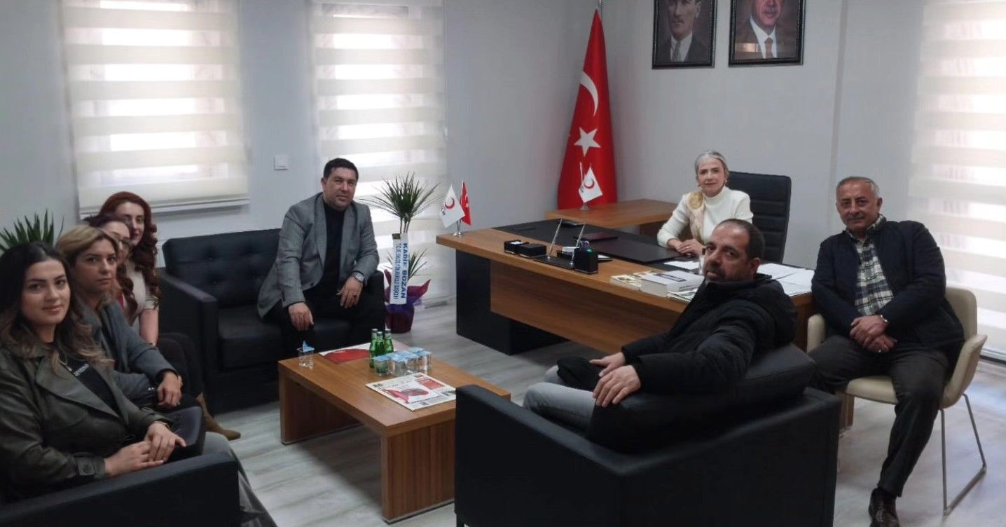 Kars TSO'dan Kızılay Kars Şubesi'ne ziyaret - Birlik Haber Ajansı