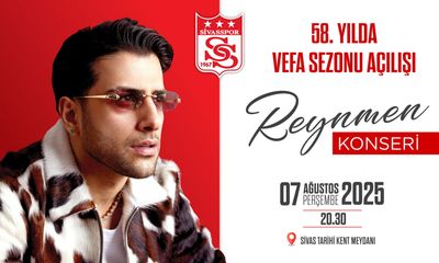 Sivasspor, 58. Kuruluş Yıl Dönümünü Reynmen Konseriyle Kutluyor!