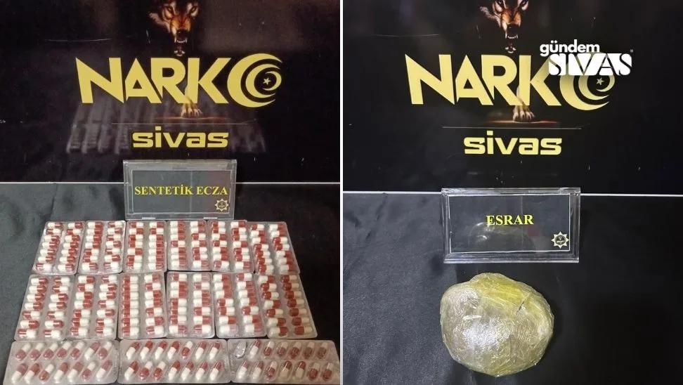 Sivas'ta Üç Şüpheli Tutuklandı!