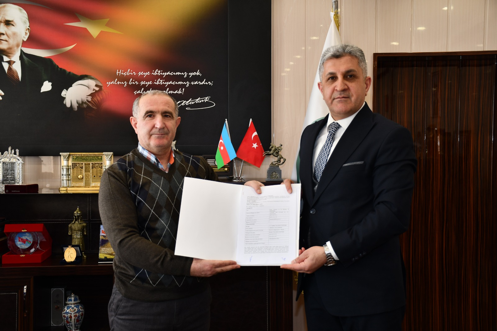 Kafkas Üniversitesi ile İŞKUR arasında işbirliği protokolü imzalandı - Birlik Haber Ajansı