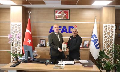 Sivas'ta Kültür ve Turizm ile AFAD Müdürlükleri Arasında İş Birliği Ziyareti