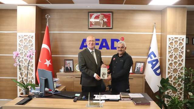 Sivas'ta Kültür ve Turizm ile AFAD Müdürlükleri Arasında İş Birliği Ziyareti