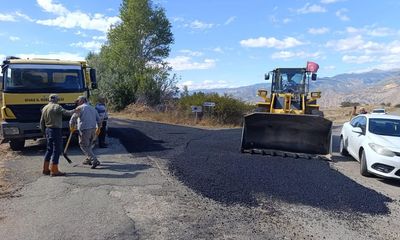 Sivas'ta Çitlice Köyü Yollarında Asfalt Çalışması Tamamlandı