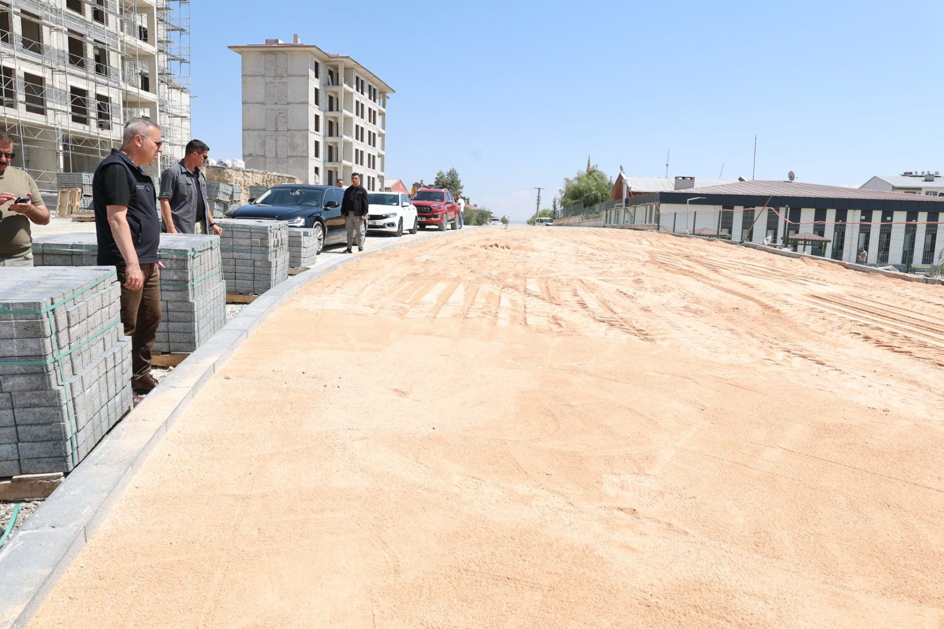 Sürücüleri Zorlayan Dik Rampada Çalışmalar Son Aşamaya Geldi