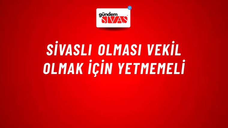 Sivaslı Olması Vekil Olmak İçin Yetmemeli