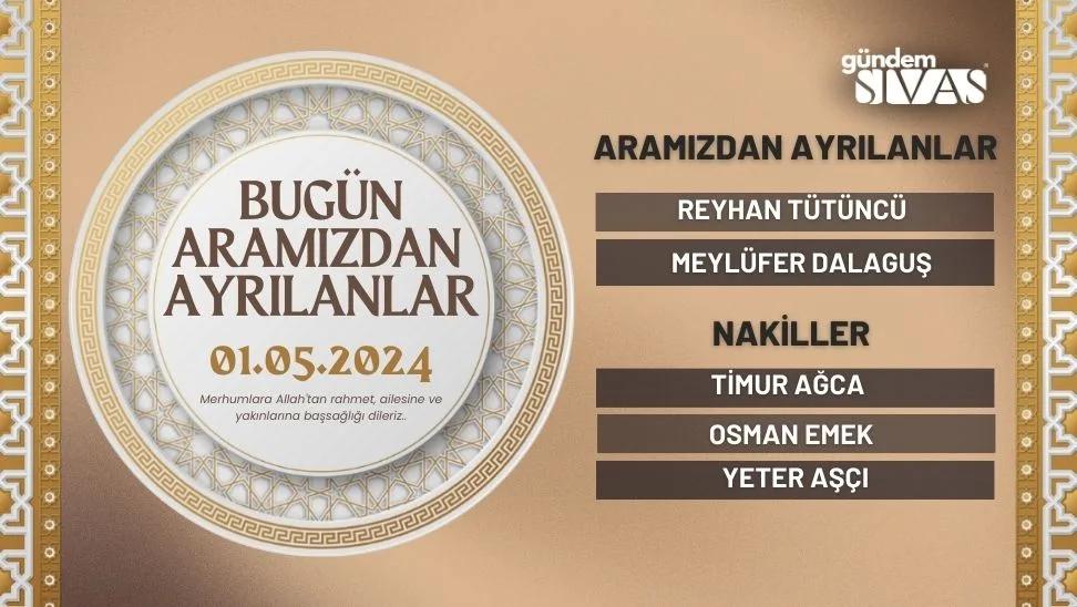 Sivas'ta Aramızdan Ayrılanlar - 14.06.2024