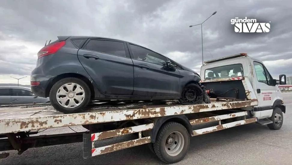 Sivas-Erzincan Yolunda Trafik Kazası