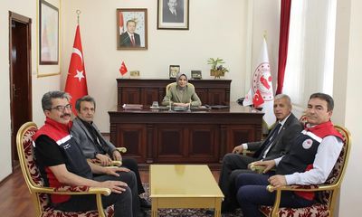 Sivas İl Tarım Orman Müdürlüğü Hafik Kaymakamı'nı Ziyaret Etti