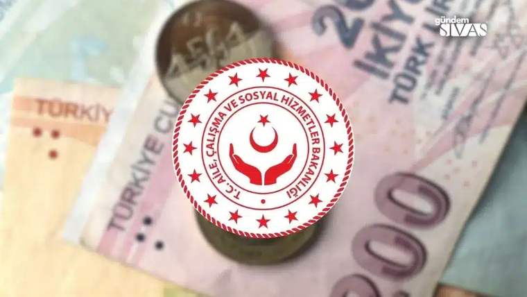 Türk lirası banknotları ve madeni paralar üzerinde Aile ve Sosyal Hizmetler Bakanlığı logosu
