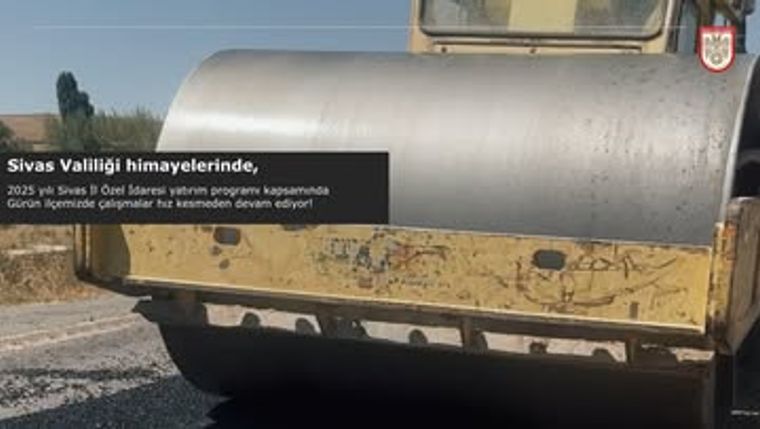 Sivas İl Özel İdaresi'nden Gürün'e Ulaşım Yatırımları: Köy Yolları Tamamlandı
