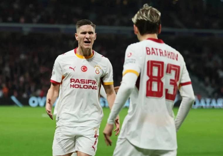 Galatasaray’dan Avrupa’da tarihi şov: Lille’e 4 gol