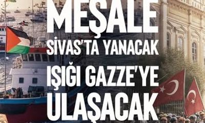 Sivasspor'dan Anlamlı Dayanışma: Meşale Sivas'ta Yanacak, Işığı Gazze'ye Ulaşacak