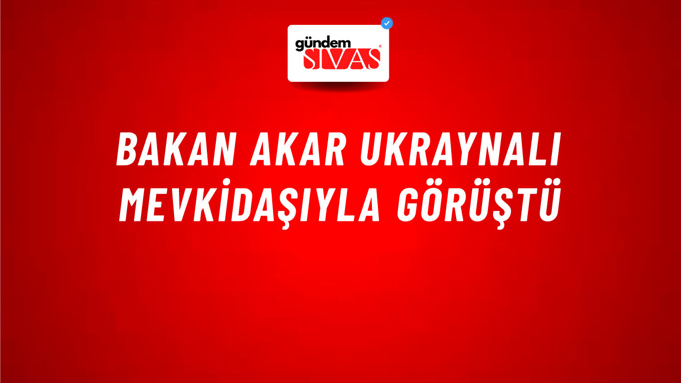 Bakan Akar Ukraynalı mevkidaşıyla görüştü