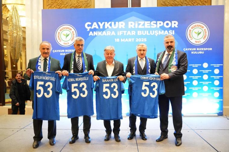 Çaykur Rizespor Kulübü’nden Ankara’da iftar - Birlik Haber Ajansı