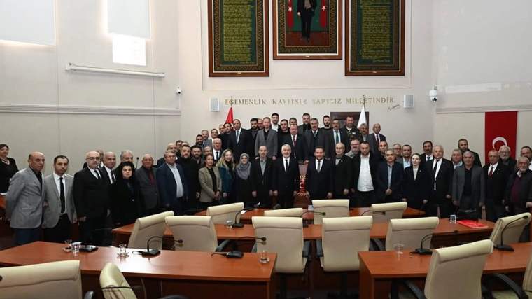 Isparta Belediye Meclis üyeleri İl Genel Meclis üyelerini ziyaret etti - Birlik Haber Ajansı