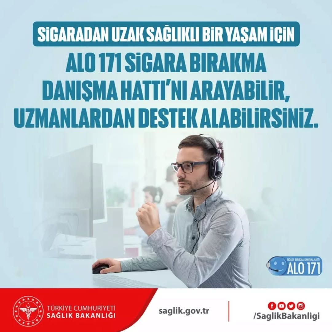 Sivas'ta Sigara Bırakma ve Tütün İhbar Hattı Hizmetleri Halk Sağlığı Haftası'nda Vurgulandı