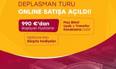 Galatasaray Taraftarlarına Müjde! Ajax Deplasmanı İçin Bilet ve Tur Paketleri Satışta