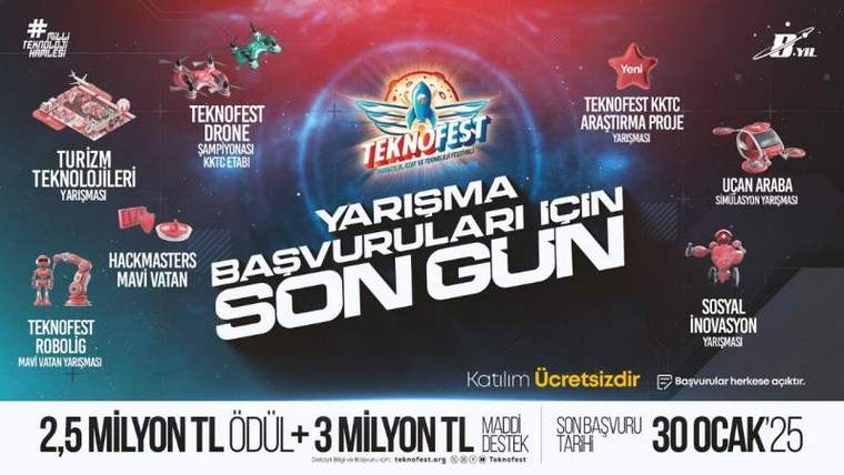 TEKNOFEST Yarışması Kuzey Kıbrıs’ta başlıyor! - Birlik Haber Ajansı