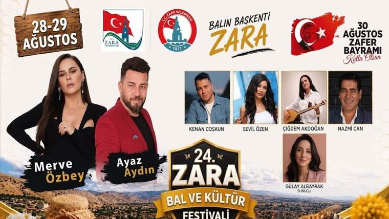 Zara’da Bal ve Kültür Festivali Heyecanı