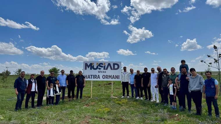 MÜSİAD Sivas Hatıra Ormanını Güçlendirdi: 2025’te Sürdürülebilir Yeşil Alanlar