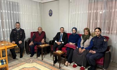 Kaymakam Memiş, şehit ailesinin iftarına katılım sağladı - Birlik Haber Ajansı
