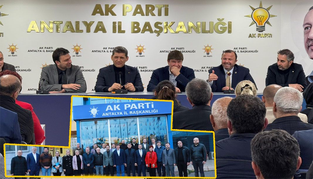 AK Parti Antalya il teşkilatı tam kadro toplandı - Birlik Haber Ajansı