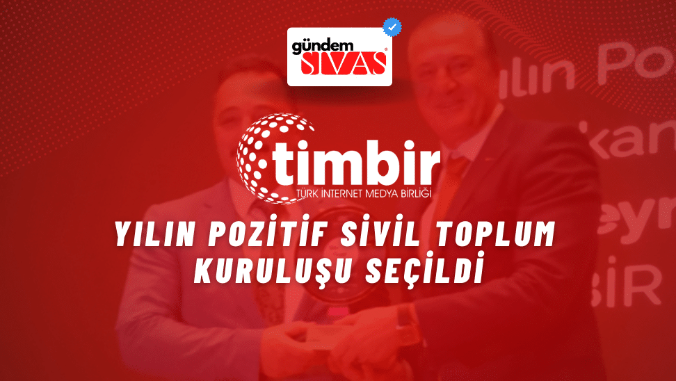 TİMBİR, "Yılın Pozitif Sivil Toplum Kuruluşu" Ödülünü Aldı