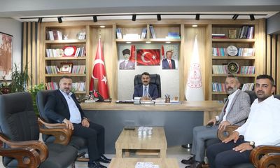 Sivas Lokantacılar Odası, Milli Eğitim Müdürlüğü'nü Ziyaret Etti