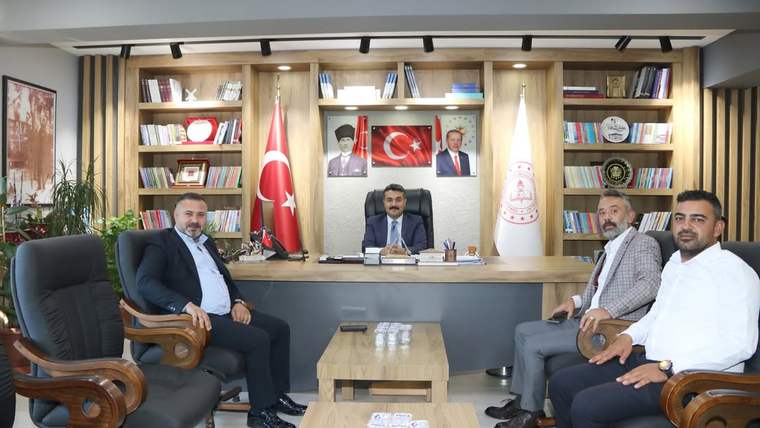 Sivas Lokantacılar Odası, Milli Eğitim Müdürlüğü'nü Ziyaret Etti